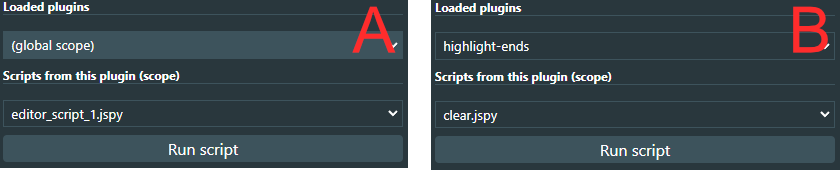 Script execution (scope)